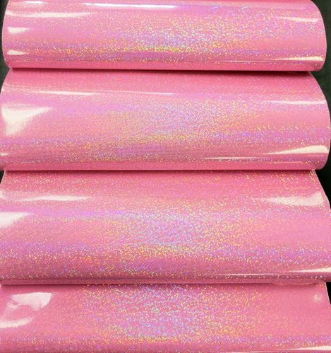 Light Pink Geo Glitter  Sheet 9 X 12