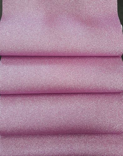 Blushing Pink Glitter Gem Fabric Roll 12 X 52