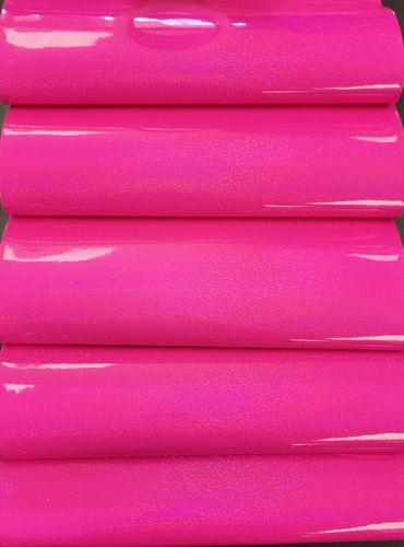 Hot Pink GEO Glitter  Roll 12 X 53