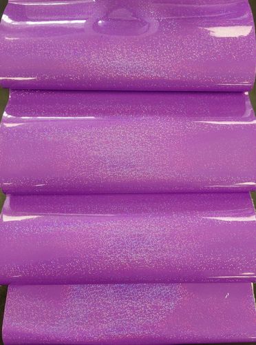 Lilac Geo Glitter Roll 12 X 53