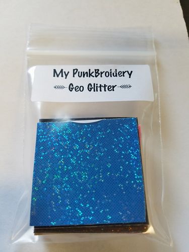 GEO Glitter Swatches 2x2 pieces