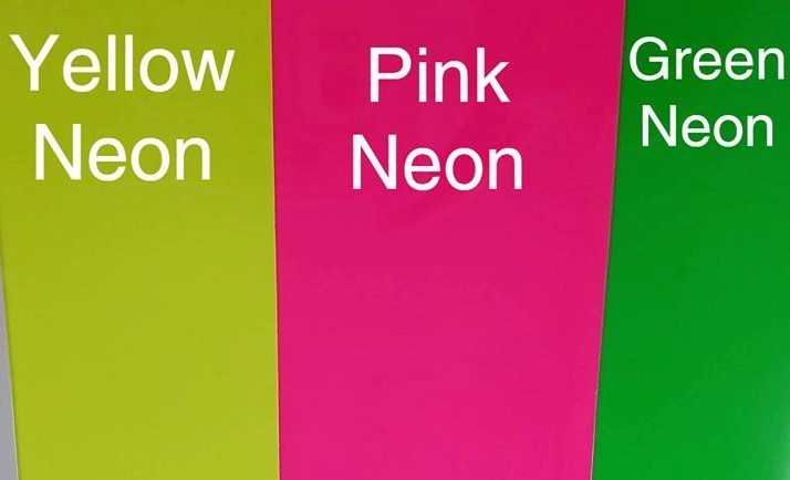 Neon Pink HTV 10 x 12 inches Sheet Heat Transfer Vinyl - My PunkBroidery