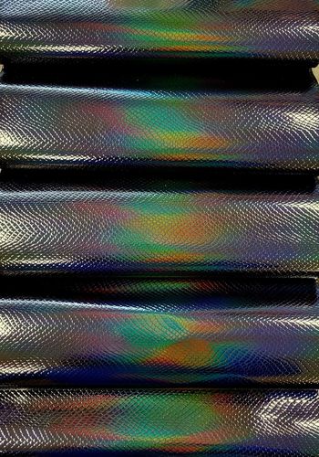 Onyx Holographic Scales Vinyl Roll 12 X 54