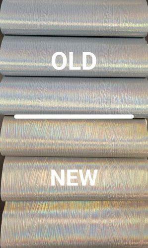 Winged Collection SILVER FAIRY Vinyl Roll 12 X 51 (1-19-22 changed color and texture)