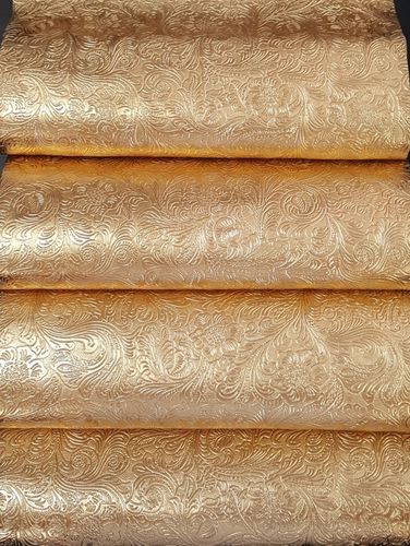 Gold Faux Tooled Roll 12 X 54