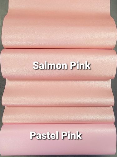 Star Dust Pink Salmon Vinyl Sheet 9 x 12