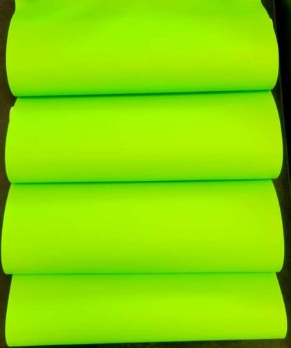 Neon GREEN vinyl sheet 9 x 12 inches