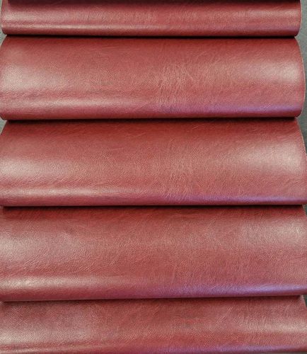 Substitute for Rustic Faux Leather Wine Vinyl Roll 12 x 54