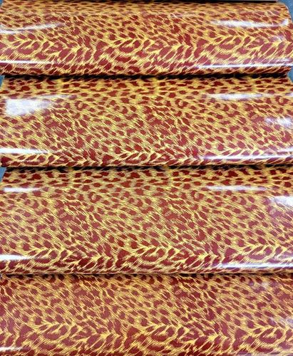 Cheetah Print Rust Vinyl Roll 12 X 54 Limited Stock