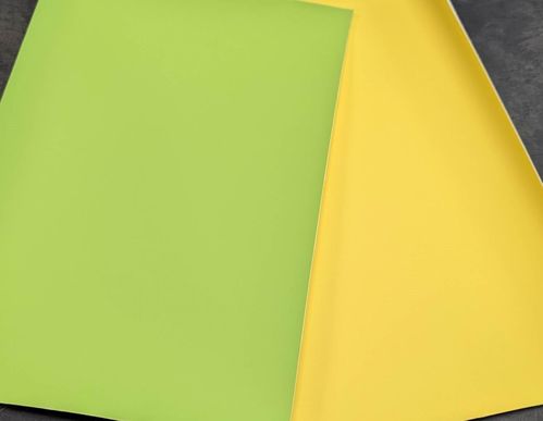 Matte Green and Yellow Canvas Roll Lot of 6 (3 of each color) Closeout