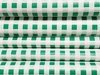Small Plaid Green and White Vinyl Roll 12 x 52