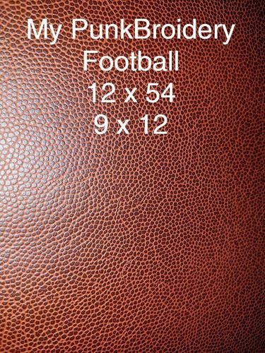 Football Vinyl Roll 12 X 54 (9-28-23 went back to the old) (fleece backing)