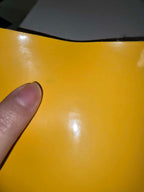 Yellow Patent Vinyl