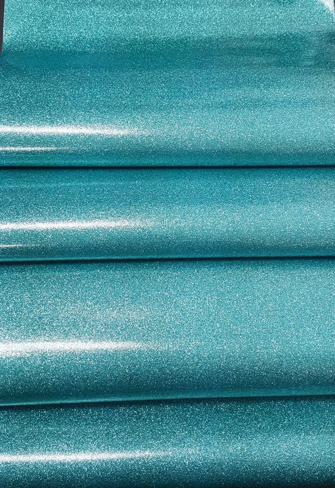 Teal Sparkle Canvas