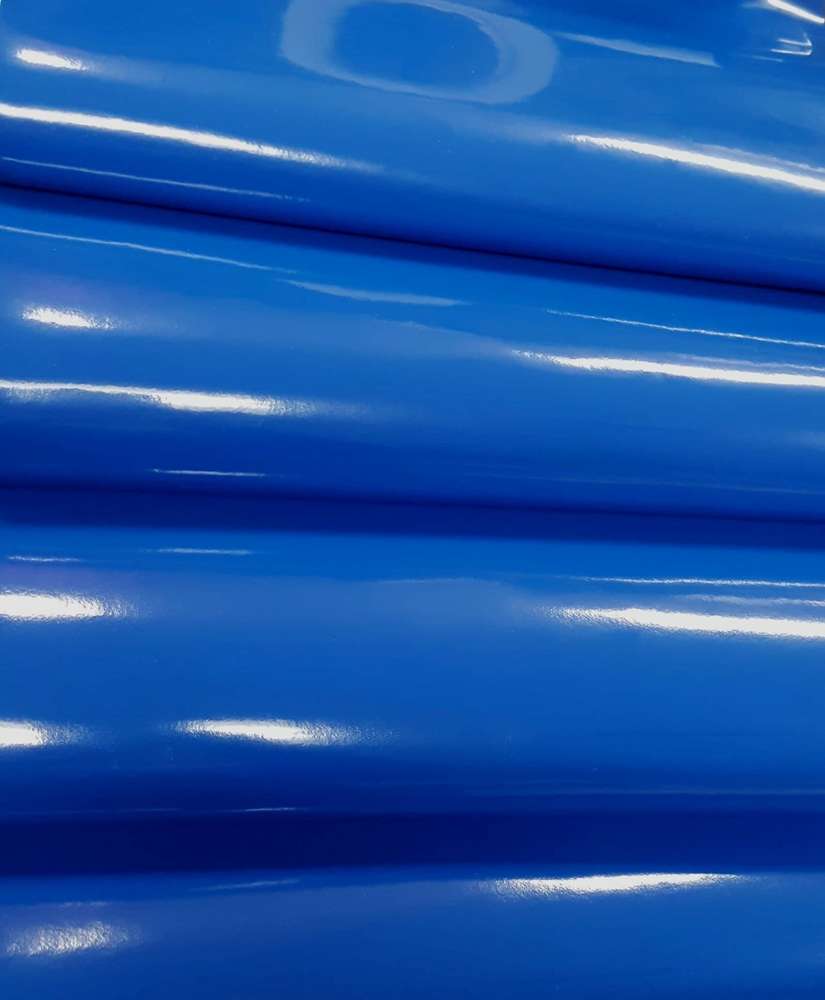Royal Blue Patent Vinyl