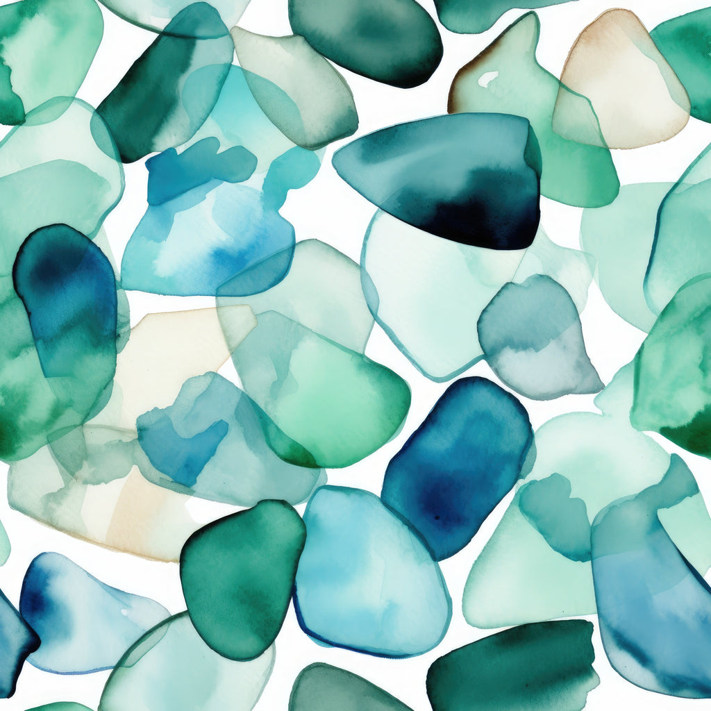 Watercolor Sea Glass WPC