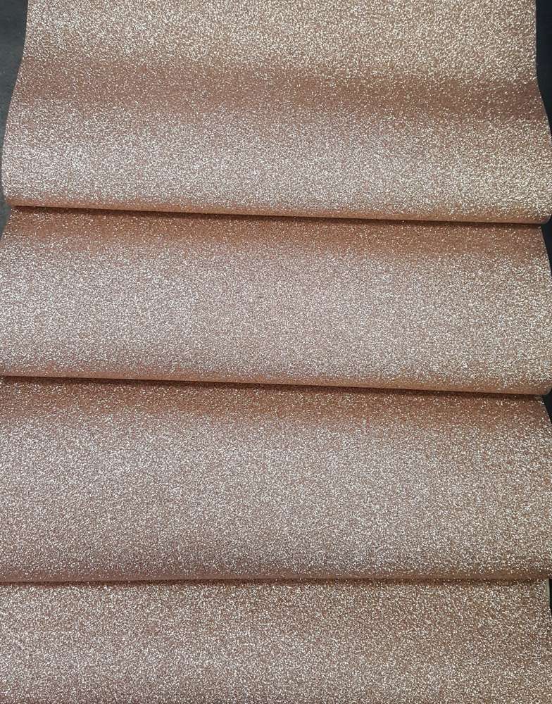 Rose Gold Glitter Gem Fabric