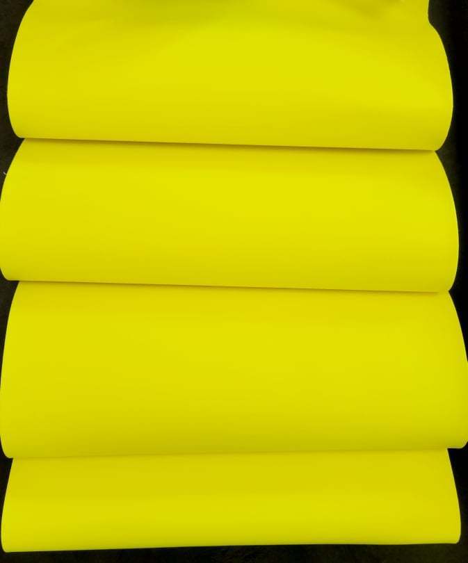 Neon Yellow Vinyl