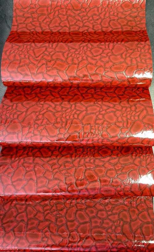 Stone Pebble Red Vinyl Roll (Limited Stock)