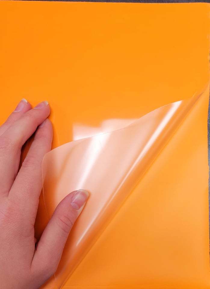 Pumpkin HTV 10" x 12" Sheet