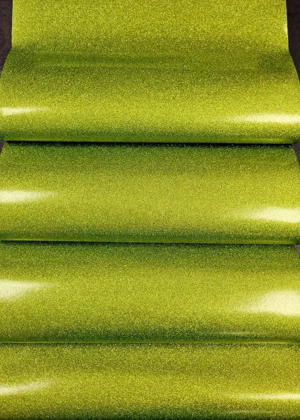 Green Apple Sparkle Canvas - Flawed