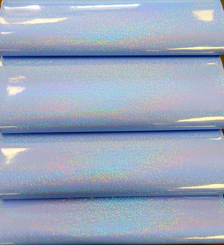 Pigeon Blue Geo Glitter