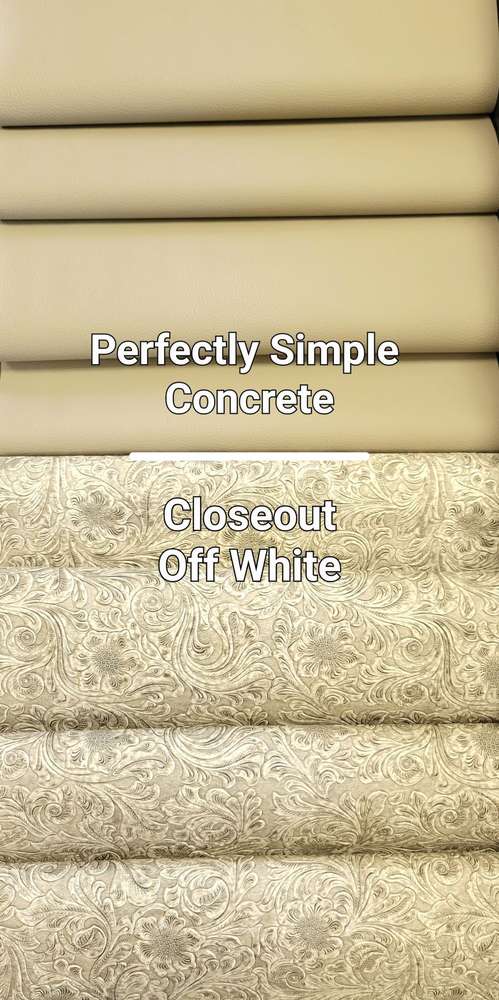 Perfectly Simple Concrete Vinyl