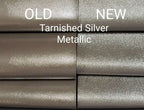 Tarnished Silver Metallic Vinyl