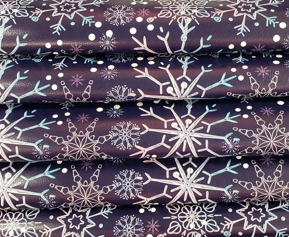 Winter Solstice (Midnight Navy) By Honey Bear Studio Vinyl Roll