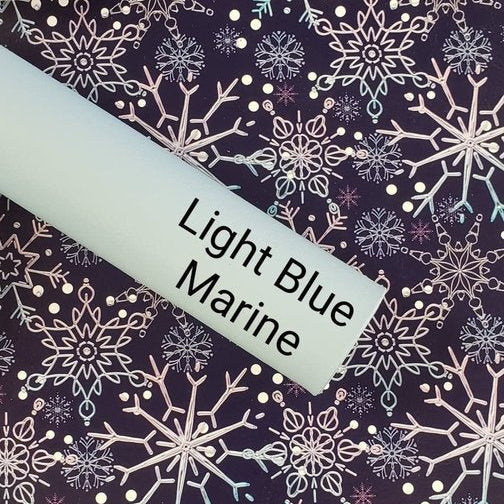 Winter Solstice (Midnight Navy) By Honey Bear Studio Vinyl Roll