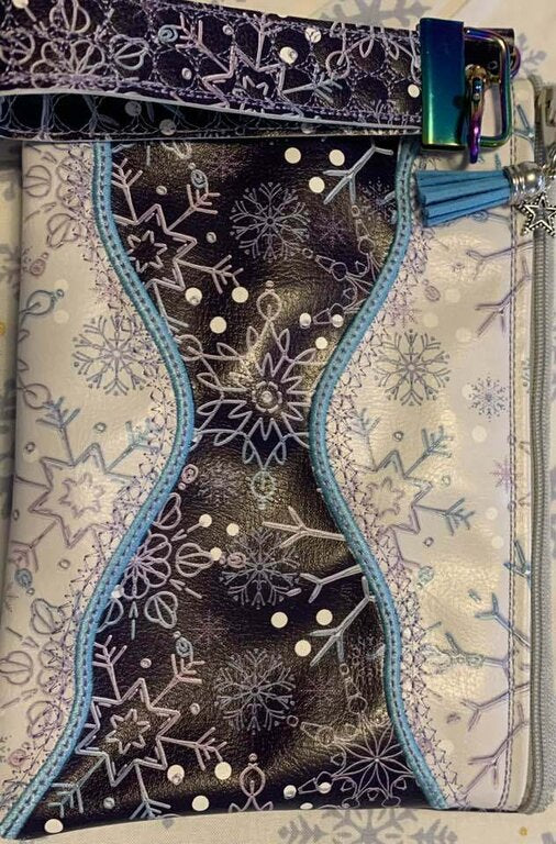 Winter Solstice (Midnight Navy) By Honey Bear Studio Vinyl Roll
