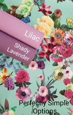 Textured Flowers Vinyl