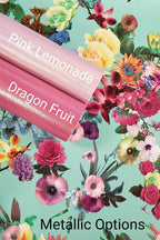 Textured Flowers Vinyl