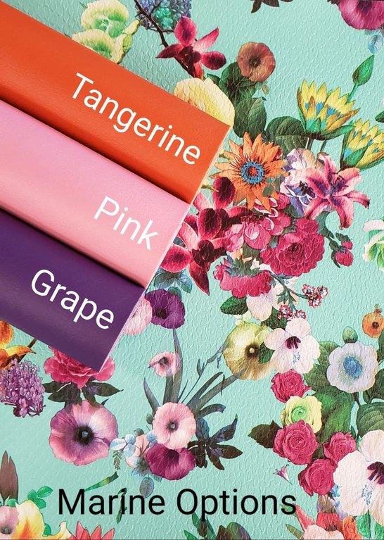 Textured Flowers Vinyl