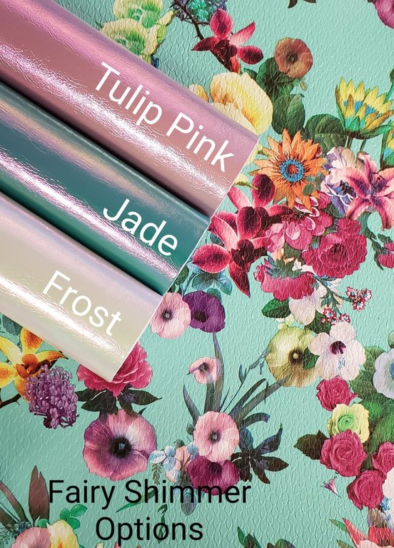 Textured Flowers Vinyl