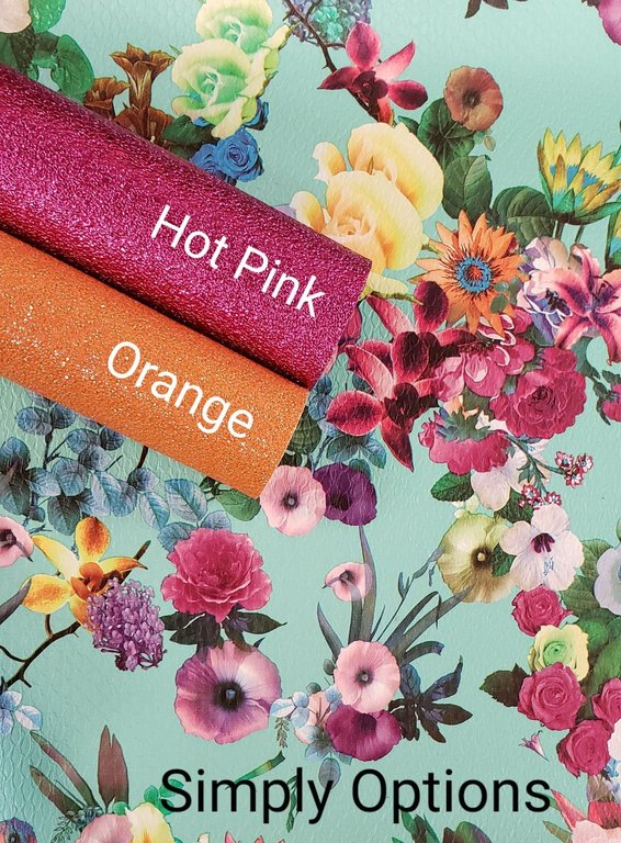 Textured Flowers Vinyl