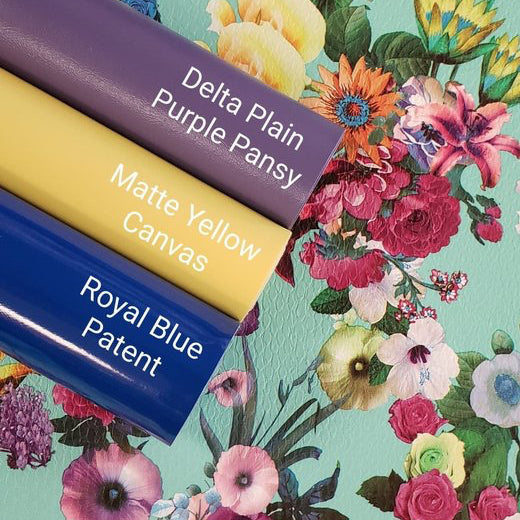 Textured Flowers Vinyl