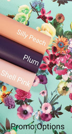 Textured Flowers Vinyl