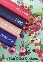 Textured Flowers Vinyl