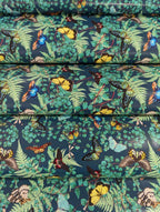 Fancy Flies (Teal) By Honey Bear Studio Vinyl Roll