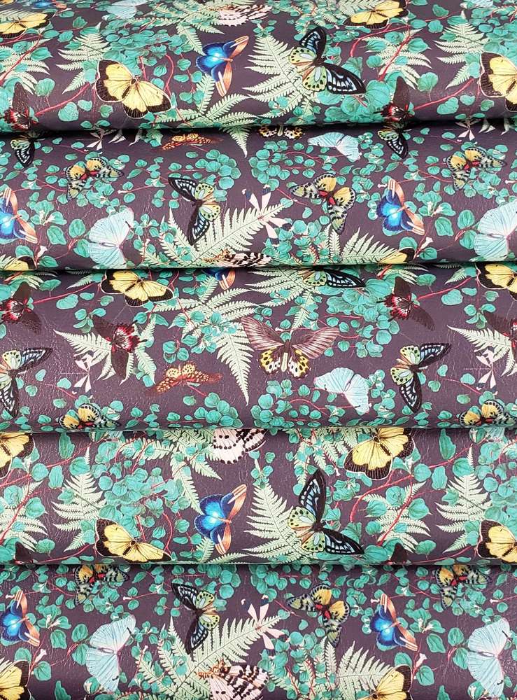 Fancy Flies (Ebony) By Honey Bear Studio Vinyl Roll