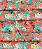 Fancy Flies (Scarlet) By Honey Bear Studio Vinyl Roll