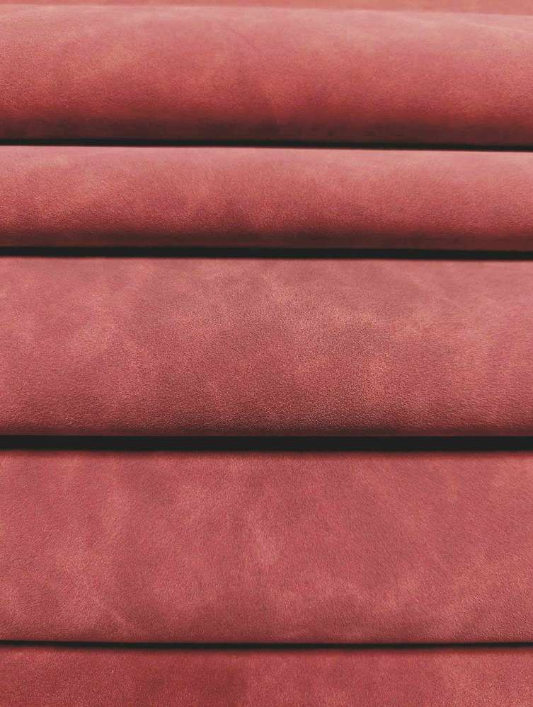 Suede Like Marbled  Cranberry Vinyl