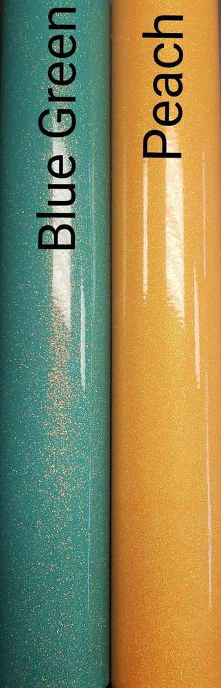 Twinkle Blue/Green Vinyl Roll (Flawed AS IS)