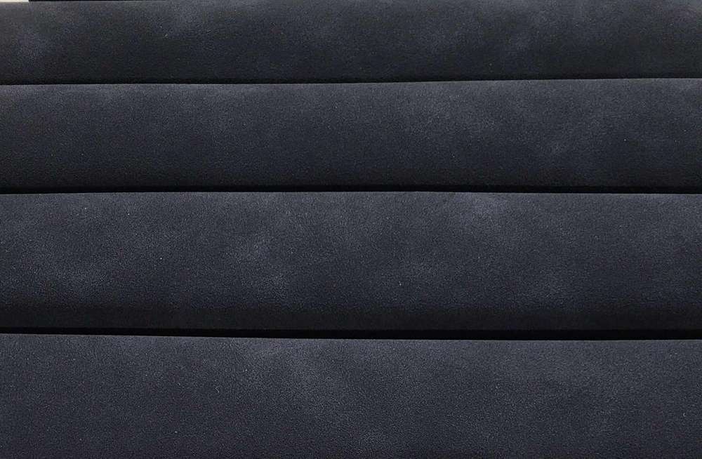 Suede Like Marbled Black Vinyl