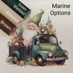 Gnomes on the Go Green Vinyl Panel
