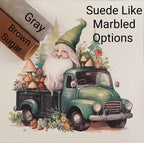 Gnomes on the Go Green Vinyl Panel