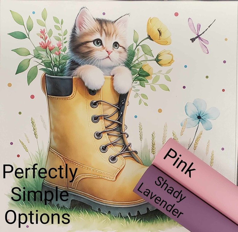 Spring Kittens Vinyl Panel