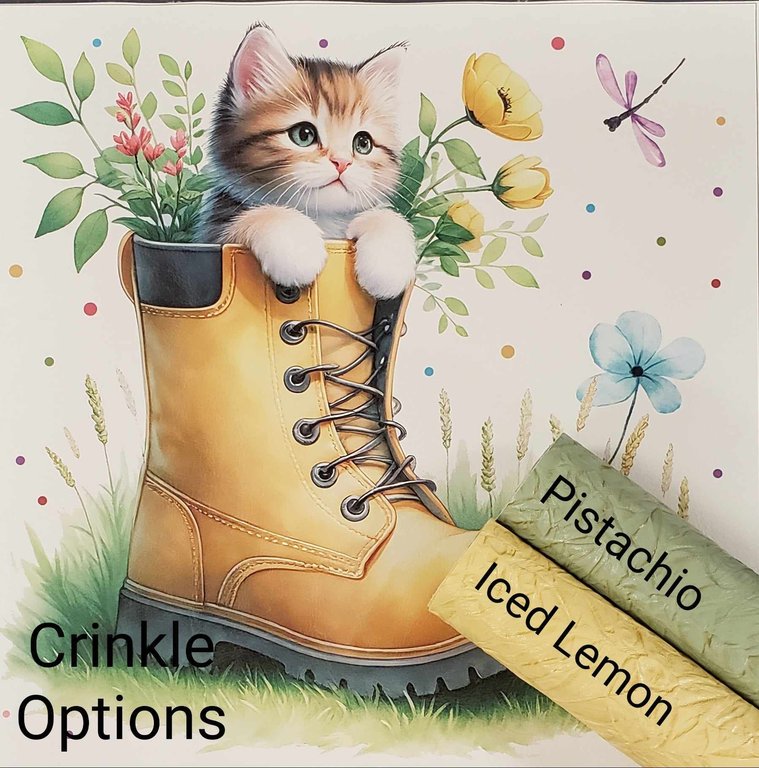 Spring Kittens Vinyl Panel