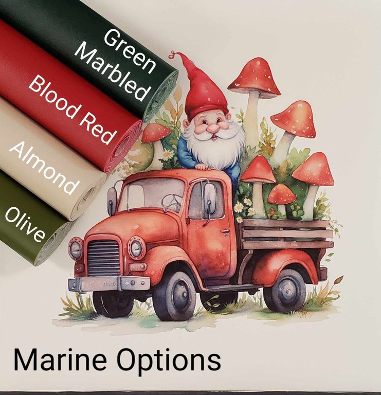 Gnomes on the Go Red Vinyl Panel